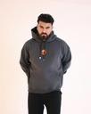 Skull One Size Hoodie Gray Design X