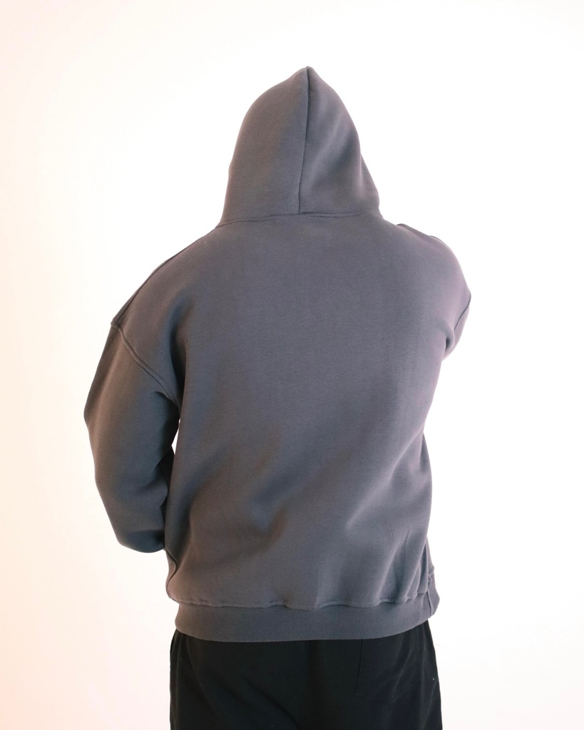 Skull One Size Hoodie Gray Design X