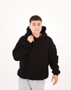 Skull One Size Basic Hoodie Black